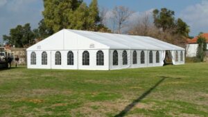 אוהל אירועים אזורי שירות - אוהלי נתנוב