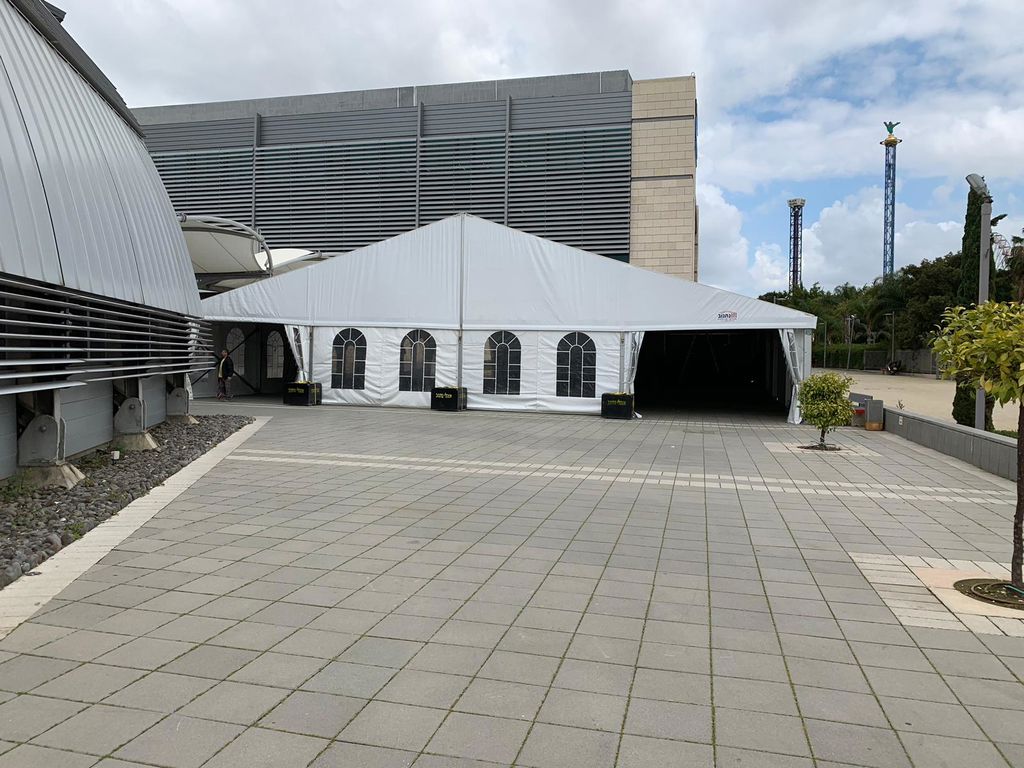 אוהל גדול לאחסון - נתנוב אוהלים