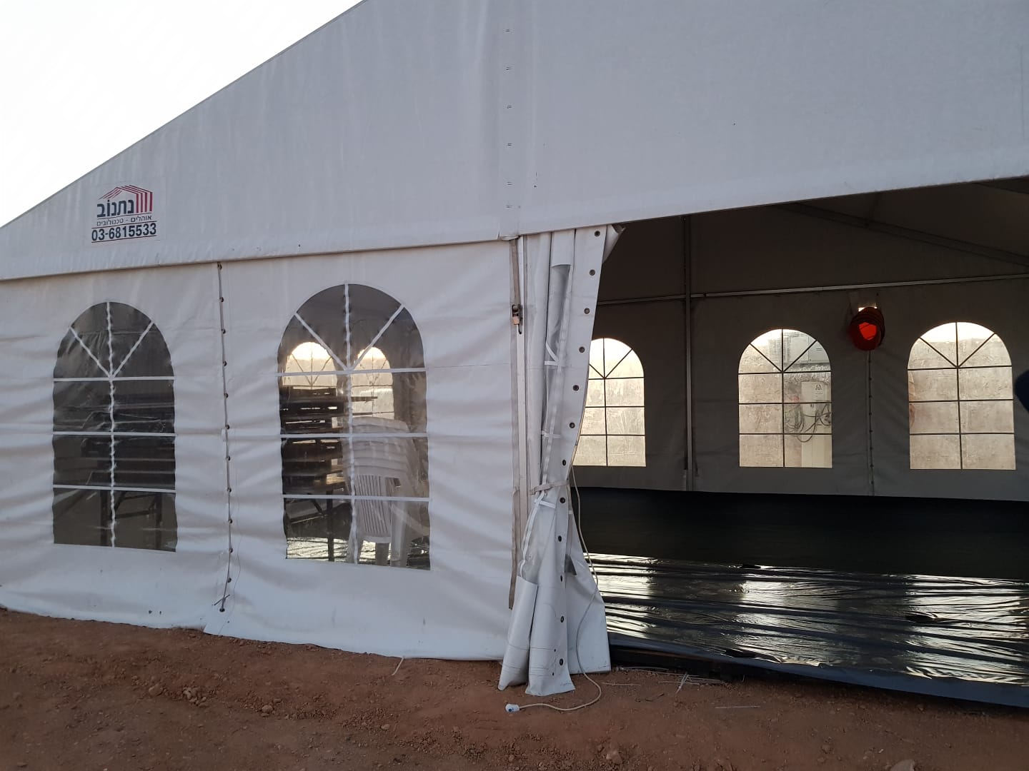 השכרת אוהלים לפתרונות חירום